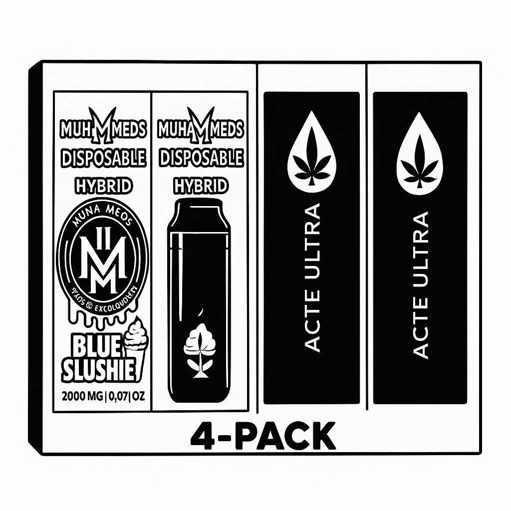 Paquete Prime 4 piezas (Ace Ultra y Muhameds)